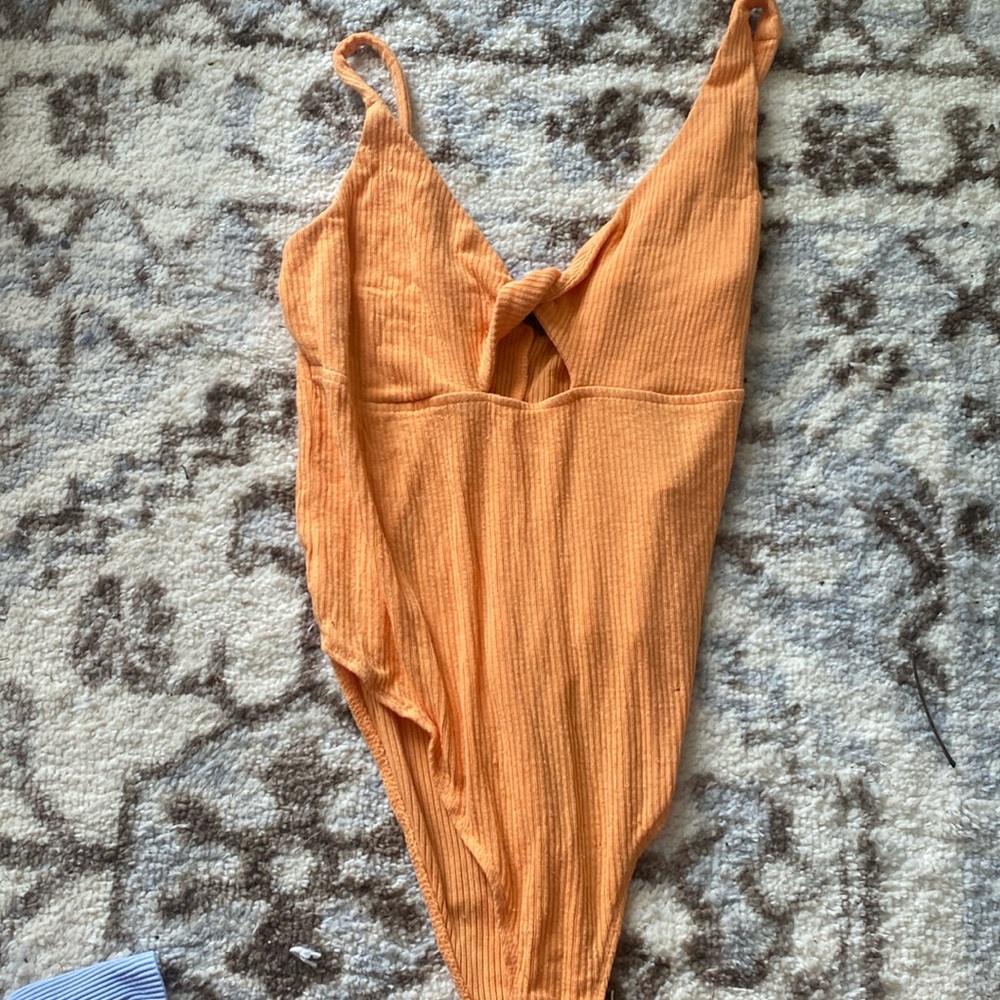 Orange Wild Fable Tank/Bodysuit